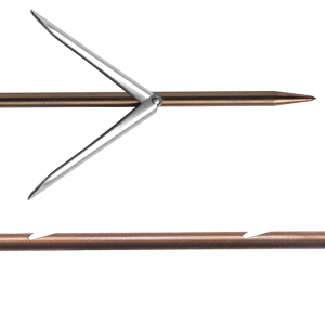 Harpūna Salvimar ar iegriezumiem, bez vītnes, 2 atskabargi, 6.5mm