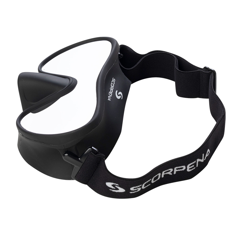 Maska Scorpena N3 ar spoguļlēcām un elastīgu siksnu - Image 2