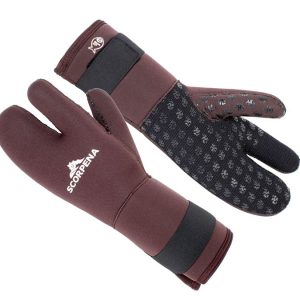 Cimdi Scorpena D, 8mm, brūni