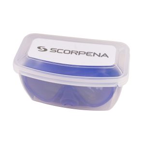 Snorkelēšanas komplekts Scorpena, spilgti zils