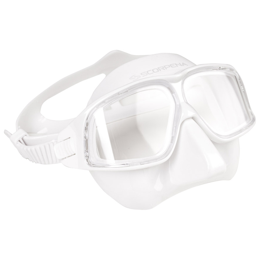 Maska Scorpena Apnea F1, balta - Image 3