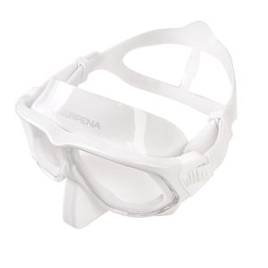 Maska Scorpena Apnea F1, balta