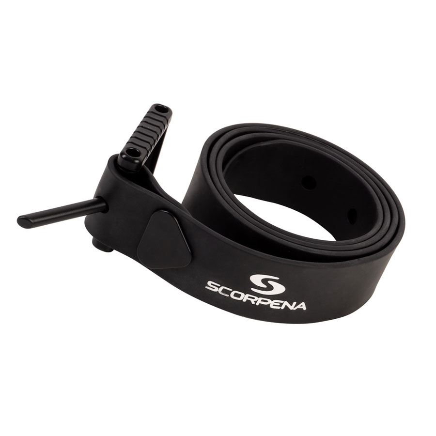Gumijas josta Scorpena F, melnā krāsā