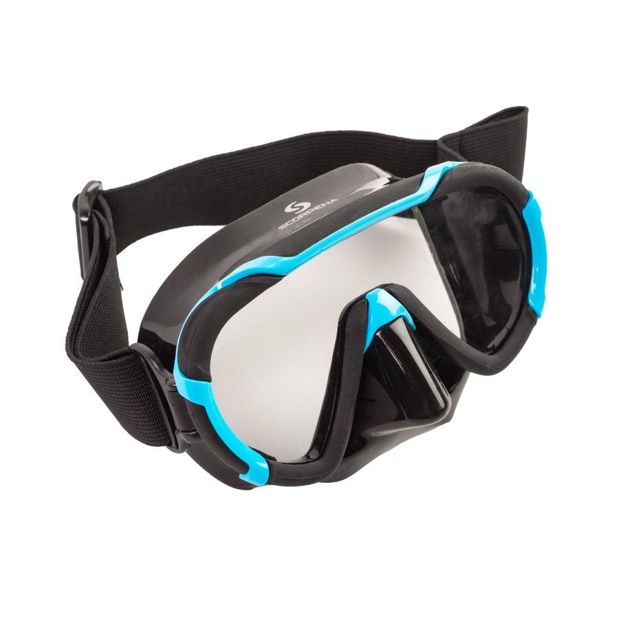 Maska Scorpena Miami Junior, zila - Image 3