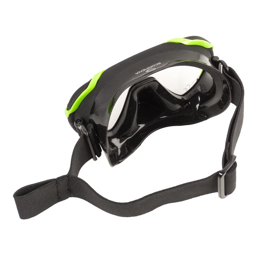 Maska Scorpena Miami Junior, zaļa - Image 3