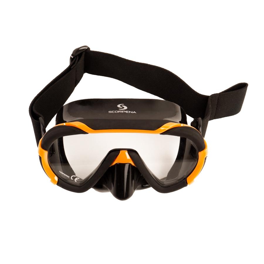 Maska Scorpena Miami Junior, oranža - Image 5