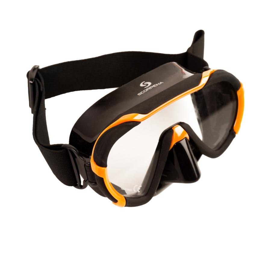 Maska Scorpena Miami Junior, oranža - Image 3