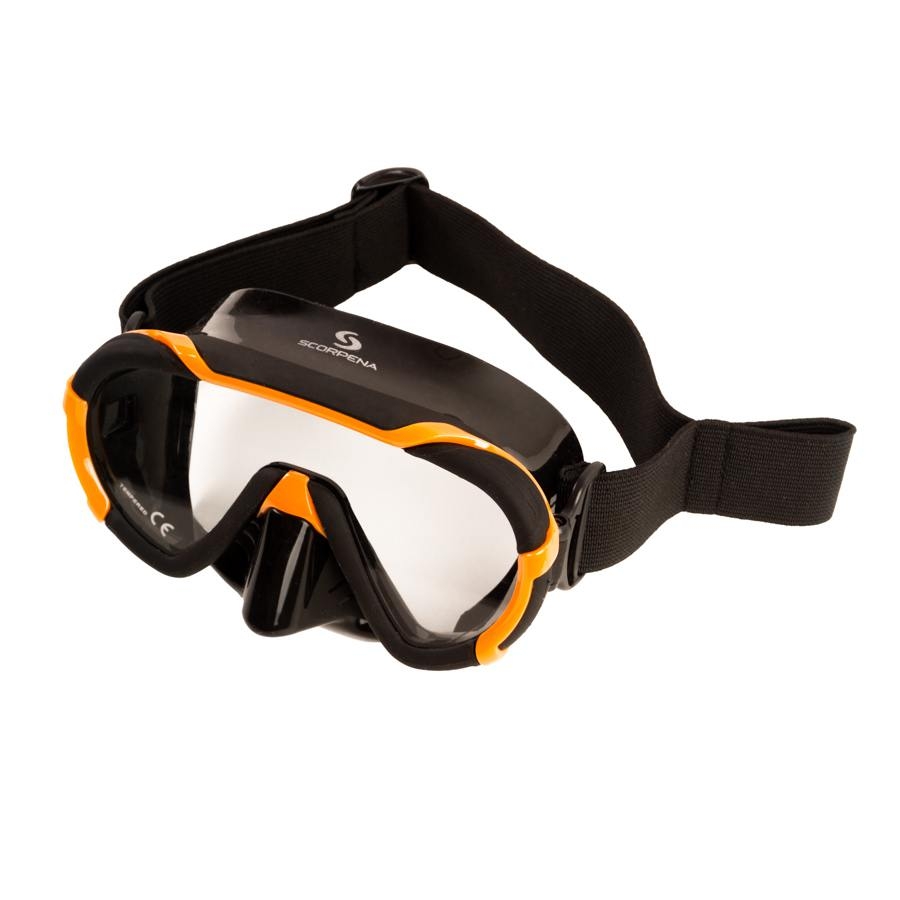 Maska Scorpena Miami Junior, oranža - Image 2