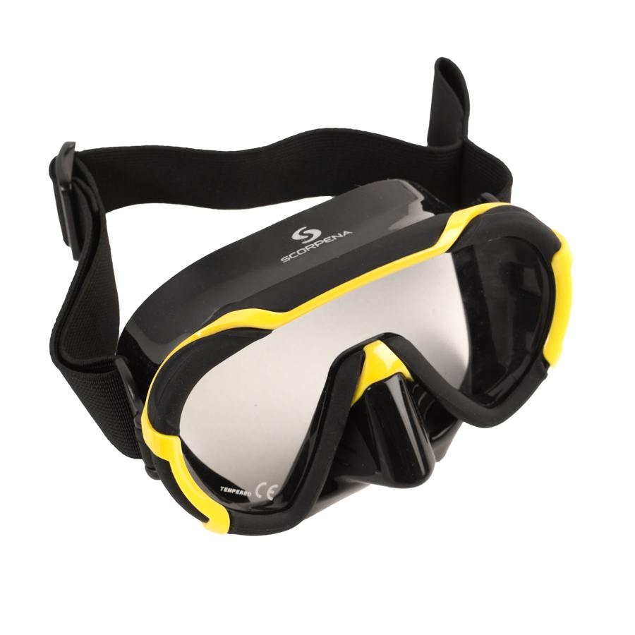 Mask Scorpena Miami Junior, yellow - Image 3