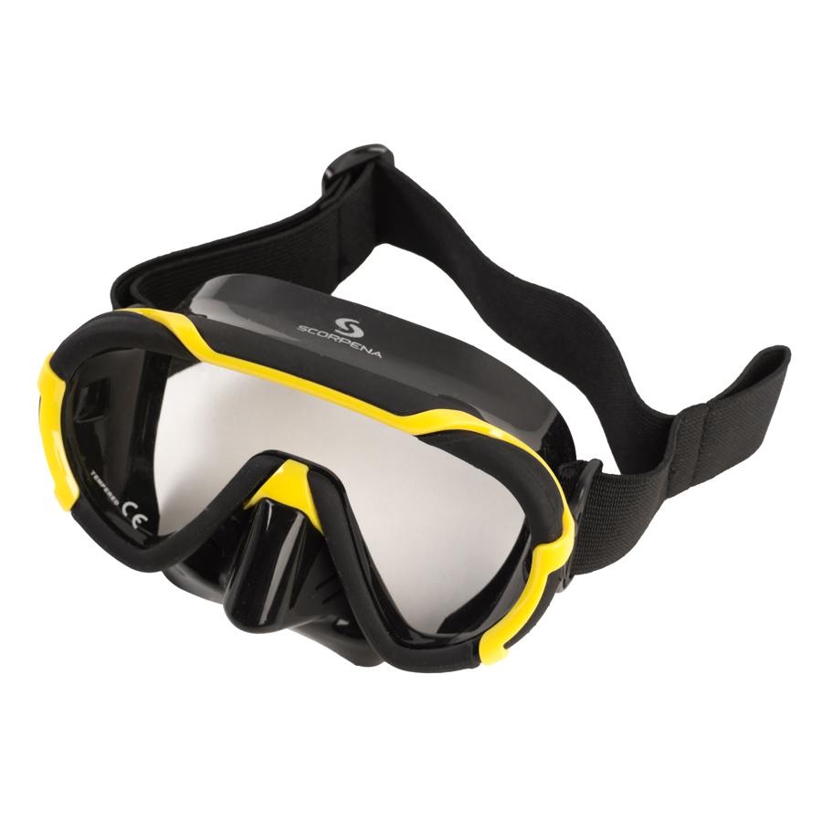 Mask Scorpena Miami Junior, yellow - Image 4