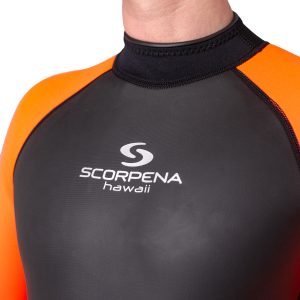 Hidrotērps Scorpena Hawaii, 3-2 mm, oranža neona krāsa