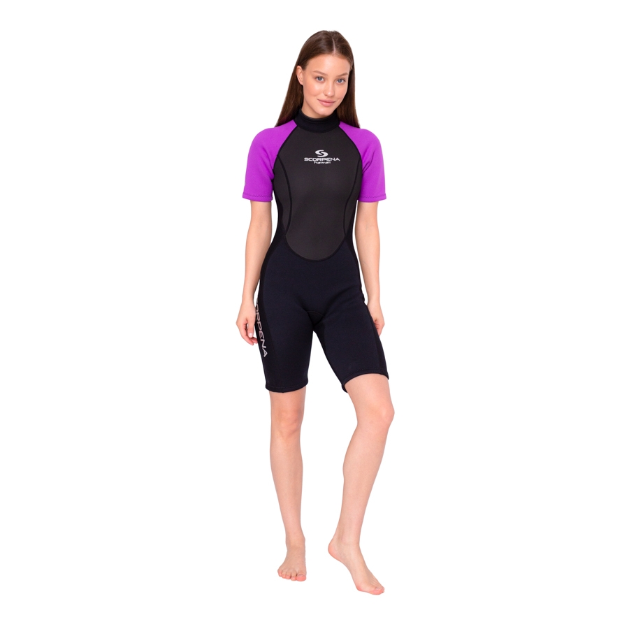 Hidrotērps Scorpena Hawaii Shorty, 3-2 mm, violeta krāsa - Image 6