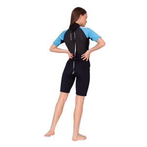 Hidrotērps Scorpena Hawaii Shorty, 3-2 mm, debesu zilā krāsā