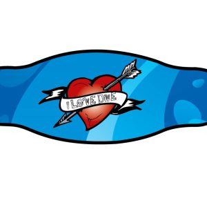 Neoprēna josta maskai Best Divers, scuba sirds