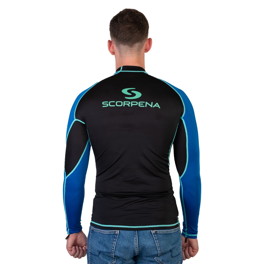 Likras krekls Scorpena REEF, melns un zils - Image 3