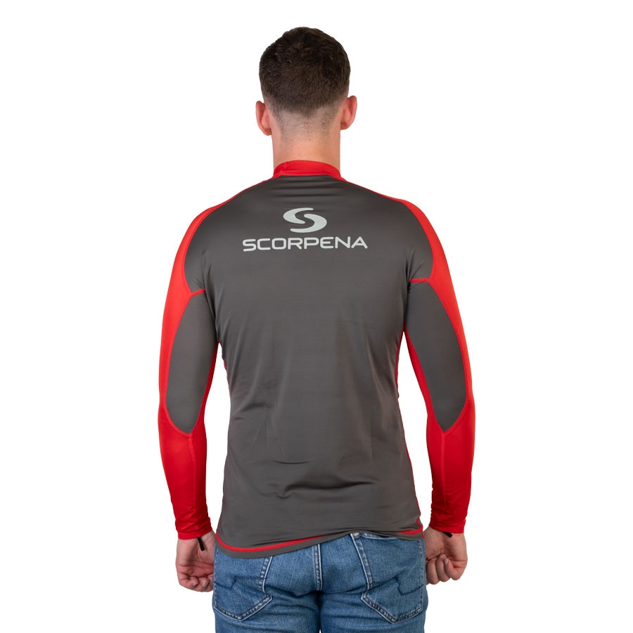 Likras krekls Scorpena REEF, pelēks un sarkans - Image 3