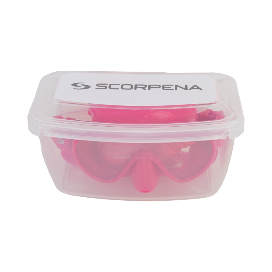 3-8 years - Snorkelēšanas komplekts Scorpena Kids rozā - Image 4
