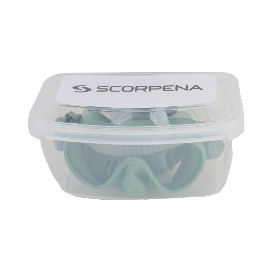 3-8 years - Snorkelēšanas komplekts Scorpena Kids zaļš - Image 7