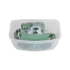 3-8 years - Snorkelēšanas komplekts Scorpena Kids zaļš