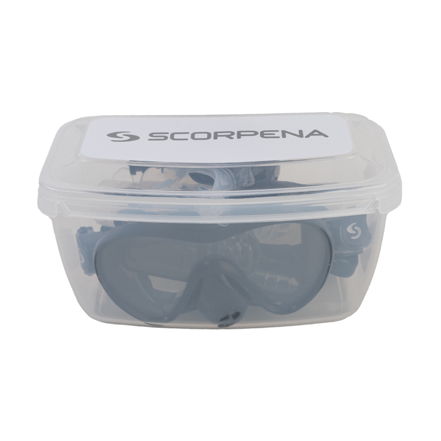 3-8 years - Snorkelēšanas komplekts Scorpena Kids melns