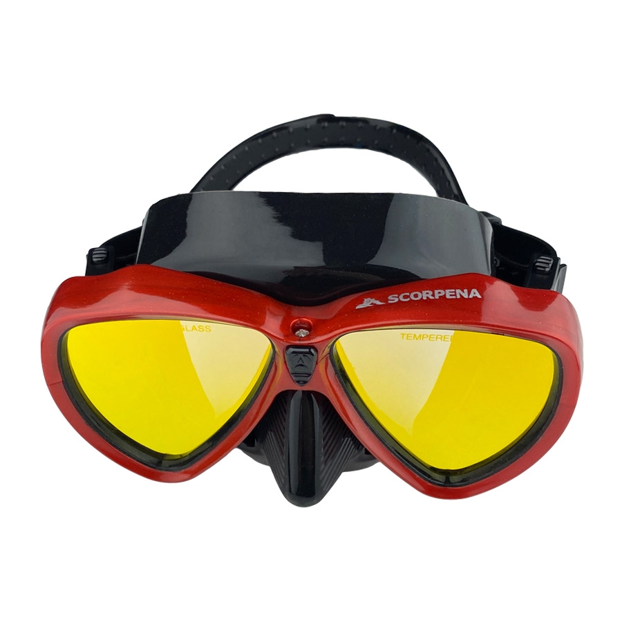 Mask Scorpena A3, red, coated - Image 3